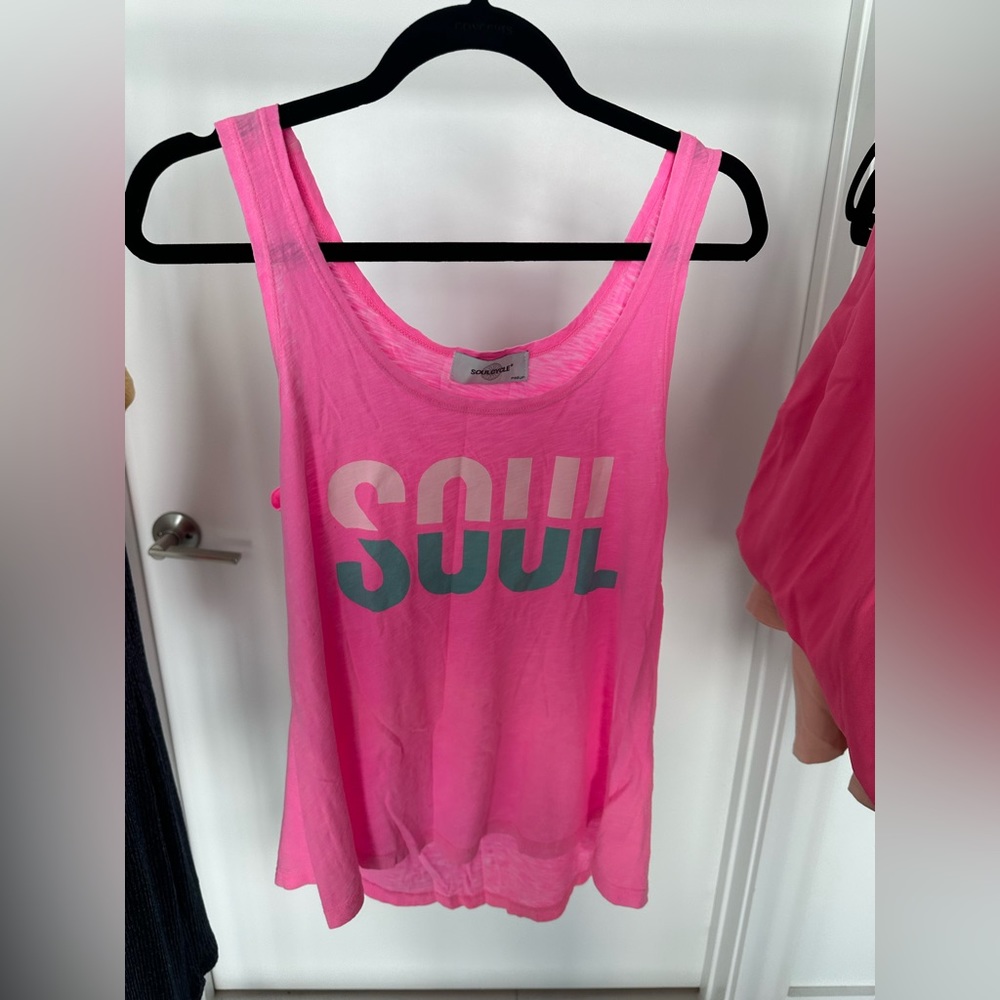 NWNT |Soulcycle Tank |Hot Pink | Medium